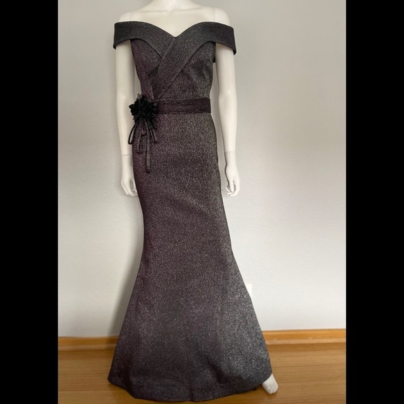 SALE🔥NWT LONG OFF-THE-SHOULDER PROM DRESS MERMAID WEDDING GOWN SPECIAL OCCASION - Picture 6 of 9